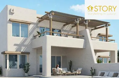 شاليه - 2 غرف نوم - 3 حمامات للبيع في هاسيندا ويست - راس الحكمة - الساحل الشمالي