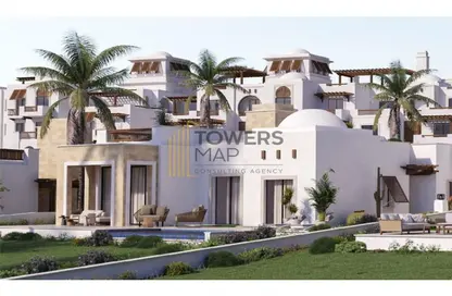 Villa - 3 Bedrooms - 4 Bathrooms for sale in Kamaran - Al Gouna - Hurghada - Red Sea