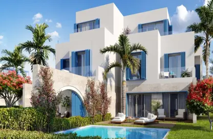 Chalet - 2 Bedrooms - 2 Bathrooms for sale in Naia bay - Ras Al Hekma - North Coast