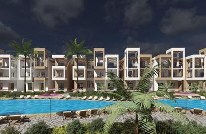 Chalet - 2 Bedrooms - 1 Bathroom for sale in Blumar - Al Ain Al Sokhna - Suez