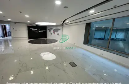 Office Space - Studio - 3 Bathrooms for rent in Bank Center Street - South Teseen St. - The 5th Settlement - New Cairo City - Cairo