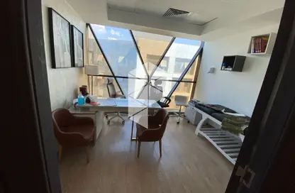 Office Space - Studio - 2 Bathrooms for rent in Cairo Business Plaza - North Teseen St. - The 5th Settlement - New Cairo City - Cairo