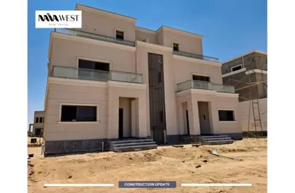 Twin House - 5 Bedrooms - 5 Bathrooms for sale in Naia West - Sheikh Zayed Compounds - Sheikh Zayed City - Giza