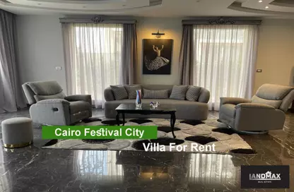 Villa - 5 Bedrooms - 5 Bathrooms for rent in Cairo Festival City - North Investors Area - New Cairo City - Cairo