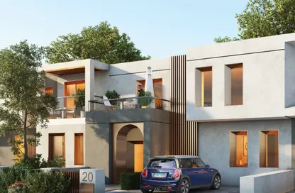 Twin House - 3 Bedrooms - 4 Bathrooms for sale in Vye Sodic - New Zayed City - Sheikh Zayed City - Giza