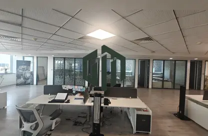 Office Space - Studio - 1 Bathroom for rent in Bank Center Street - South Teseen St. - The 5th Settlement - New Cairo City - Cairo
