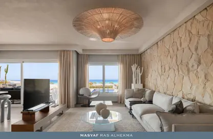 Chalet - 2 Bedrooms - 2 Bathrooms for sale in Al Masyaf - Ras Al Hekma - North Coast