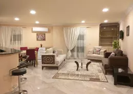 Apartment - 2 Bedrooms - 1 Bathroom for rent in American University Housing District - 5th Settlement Compounds - The 5th Settlement - New Cairo City - Cairo
