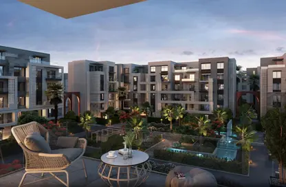 Apartment - 1 Bedroom - 1 Bathroom for sale in Badya Palm Hills - 6 October Compounds - 6 October City - Giza