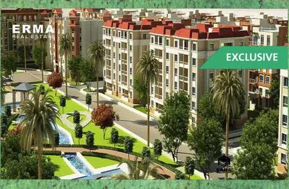 Apartment - 2 Bedrooms - 1 Bathroom for sale in Degla Palms - Al Wahat Road - 6 October City - Giza