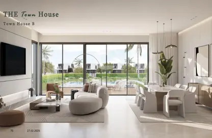 Townhouse - 4 Bedrooms - 4 Bathrooms for sale in Swan Lake Residence - 5th Settlement Compounds - The 5th Settlement - New Cairo City - Cairo