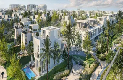 Villa - 3 Bedrooms - 5 Bathrooms for sale in Elan - Cairo Gate - Sheikh Zayed Compounds - Sheikh Zayed City - Giza