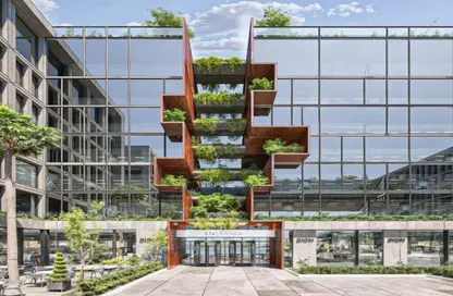 Office Space - Studio - 1 Bathroom for sale in North Teseen St. - The 5th Settlement - New Cairo City - Cairo