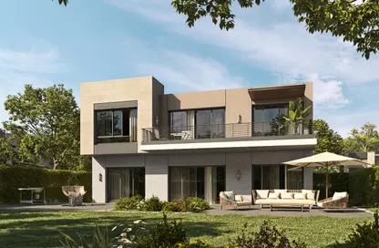 Villa - 4 Bedrooms - 4 Bathrooms for sale in Hood 4 Side St. - Green Belt - 6 October City - Giza