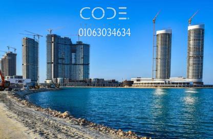 Apartment - 2 Bedrooms - 2 Bathrooms for sale in North Edge Towers - New Alamein City - Al Alamein - North Coast