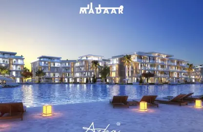 شاليه - 2 غرف نوم - 3 حمامات للبيع في ازها الساحل الشمالي - راس الحكمة - الساحل الشمالي