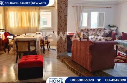 Apartment - 2 Bedrooms - 1 Bathroom for sale in Al Nasr St. - Smouha - Hay Sharq - Alexandria