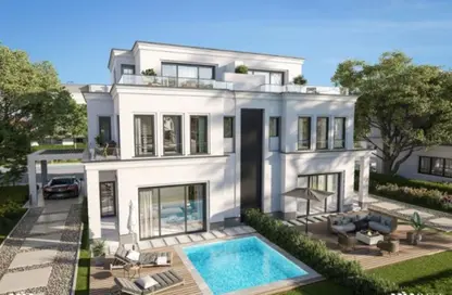 Townhouse - 4 Bedrooms - 4 Bathrooms for sale in Naia West - Sheikh Zayed Compounds - Sheikh Zayed City - Giza