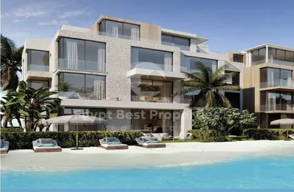Chalet - 2 Bedrooms - 3 Bathrooms for sale in The Med - Ras Al Hekma - North Coast