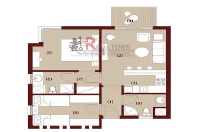Chalet - 2 Bedrooms - 2 Bathrooms for sale in La Hacienda - Ras Sedr - South Sainai