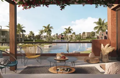 Chalet - 2 Bedrooms - 2 Bathrooms for sale in Makadi Orascom Resort - Makadi - Hurghada - Red Sea