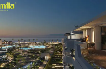 Chalet - 2 Bedrooms - 2 Bathrooms for sale in Jamila - Sidi Heneish - North Coast