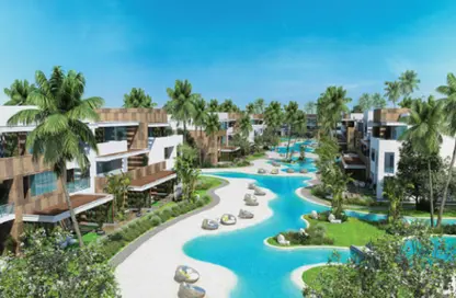 Twin House - 3 Bedrooms - 3 Bathrooms for sale in Azha - Al Ain Al Sokhna - Suez