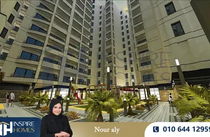 شقة - 2 غرف نوم - 2 حمامات للبيع في شارع مدرسة الريادة - سموحة - حي شرق - الاسكندرية