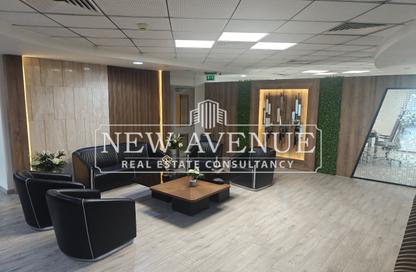 Office Space - Studio - 1 Bathroom for rent in Bank Center Street - South Teseen St. - The 5th Settlement - New Cairo City - Cairo