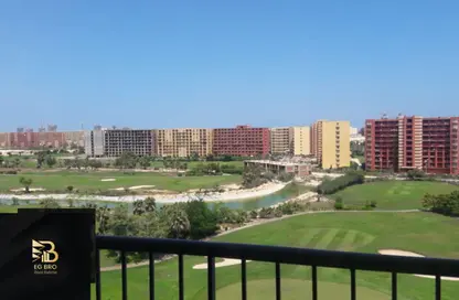 شاليه - 2 غرف نوم - 2 حمامات للبيع في جولف بورتو مارينا - العلمين - الساحل الشمالي