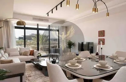 شقة - 2 غرف نوم - 2 حمامات للايجار في كايرو فيستيفال سيتى - المستثمرين الشمالية - مدينة القاهرة الجديدة - القاهرة