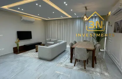 Apartment - 2 Bedrooms - 2 Bathrooms for rent in Lake View Residence - 5th Settlement Compounds - The 5th Settlement - New Cairo City - Cairo