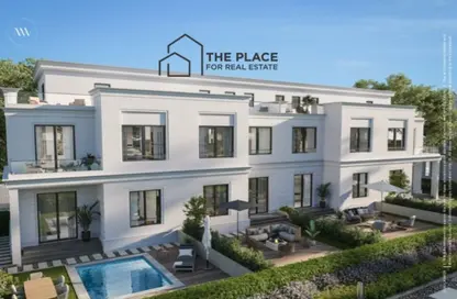 Apartment - 2 Bedrooms - 3 Bathrooms for sale in Naia West - Sheikh Zayed Compounds - Sheikh Zayed City - Giza