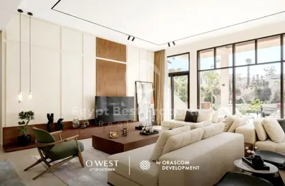 Apartment - 2 Bedrooms - 2 Bathrooms for sale in O West - 6 October Compounds - 6 October City - Giza