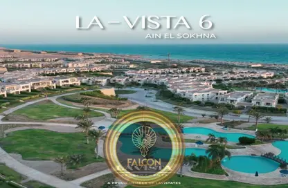 Chalet - 2 Bedrooms - 2 Bathrooms for sale in La Vista 6 - La Vista - Al Ain Al Sokhna - Suez