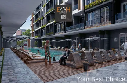 Apartment - 2 Bedrooms - 1 Bathroom for sale in El Kawther District - Hurghada - Red Sea