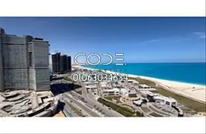 شقة - 2 غرف نوم - 2 حمامات للبيع في ذا جيت تاورز - مدينة العلمين الجديدة - العلمين - الساحل الشمالي