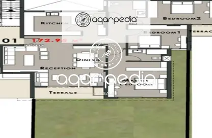 Apartment - 3 Bedrooms - 3 Bathrooms for sale in Palm Hills New Cairo - 5th Settlement Compounds - The 5th Settlement - New Cairo City - Cairo