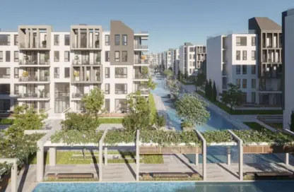 Apartment - 3 Bedrooms - 3 Bathrooms for sale in Rivers - New Zayed City - Sheikh Zayed City - Giza