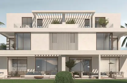 Twin House - 3 Bedrooms - 4 Bathrooms for sale in Direction White - Ras Al Hekma - North Coast