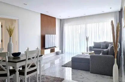 Apartment - 2 Bedrooms - 2 Bathrooms for rent in Lake View - 5th Settlement Compounds - The 5th Settlement - New Cairo City - Cairo