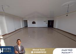 شقة - 3 غرف نوم - 3 حمامات for للايجار in طريق الجيش - جليم - حي شرق - الاسكندرية