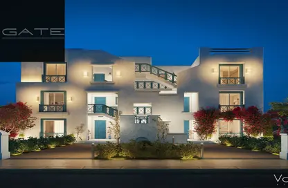 Twin House - 3 Bedrooms - 4 Bathrooms for sale in Mountain View - Ras Al Hekma - North Coast