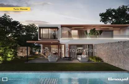 Townhouse - 3 Bedrooms - 3 Bathrooms for sale in Al Masyaf - Ras Al Hekma - North Coast
