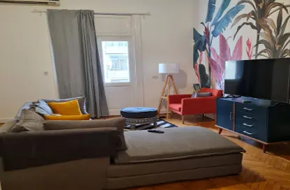 شقة - 3 غرف نوم - 2 حمامات للايجار في جاردن سيتي - القاهرة