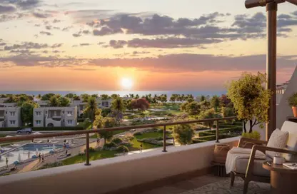 Chalet - 2 Bedrooms - 2 Bathrooms for sale in Hacienda West - Ras Al Hekma - North Coast