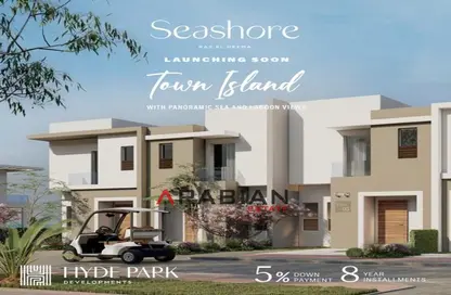 Chalet - 3 Bedrooms - 2 Bathrooms for sale in Seashore - Ras Al Hekma - North Coast