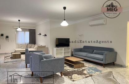 Apartment - 3 Bedrooms - 3 Bathrooms for rent in Sarayat Al Maadi - Hay El Maadi - Cairo