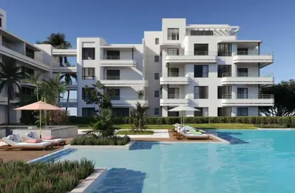 Chalet - 2 Bedrooms - 2 Bathrooms for sale in The Med - Ras Al Hekma - North Coast Chalet - 2 Bedrooms - 2 Bathrooms for sale in The Med - Ras Al Hekma - North Coast