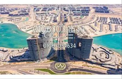 Apartment - 2 Bedrooms - 2 Bathrooms for sale in The Gate Towers - New Alamein City - Al Alamein - North Coast